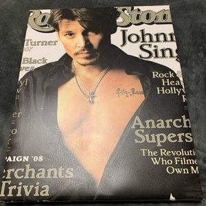 Johnny Depp wall art canvas